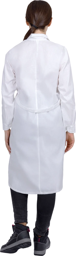 Халат БЯЗЬ женский от ОПЗ, белый Хал 002