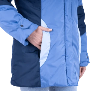 Куртка ВИРАЖ зимняя, василёк-т/синий, женская Кур 671