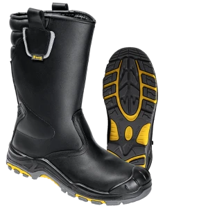 Сапоги iForm® ORIGINAL (ОРИДЖИНАЛ) с КП и КС нат мех, кожаные ПУ/нитрил