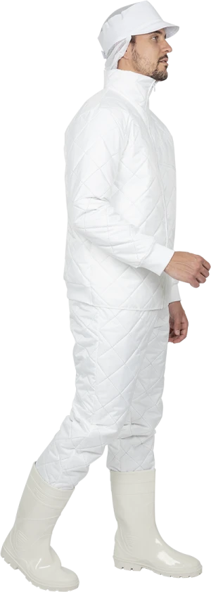 Куртка утепленная АПРЕЛЬ, белая Кур 300