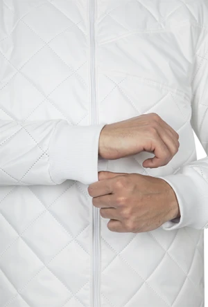 Куртка утепленная АПРЕЛЬ, белая Кур 300