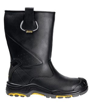 Сапоги iForm® ORIGINAL DIAMOND GRIP (ОРИДЖИНАЛ ДАЙМОНД ГРИП) с КП и КС нат мех, кожаные ПУ/нитрил