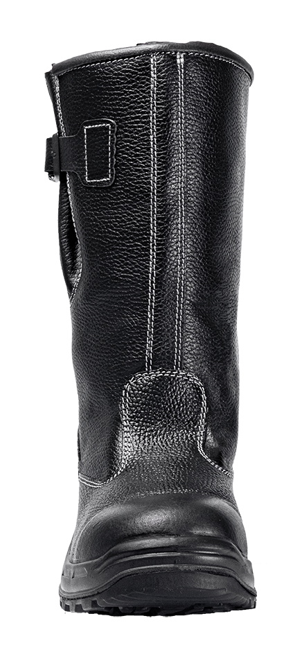 Сапоги TURBO с КП, хромовые ПУ/нитрил (Сап. 085)