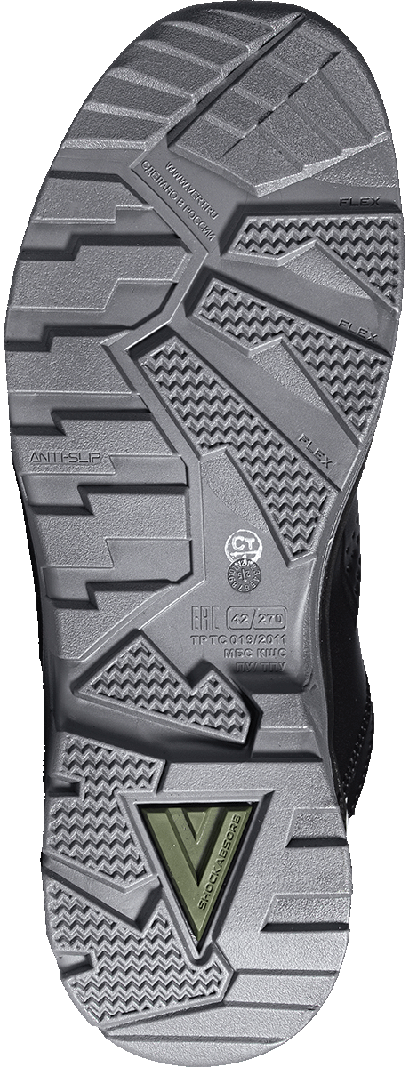 Ботинки VERT (VERT 3001) с КП и КС, кожаные ПУ/ТПУ