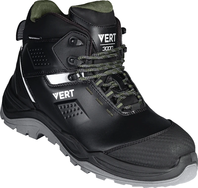 Ботинки VERT (VERT 3001) с КП и КС, кожаные ПУ/ТПУ