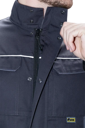 Куртка мужская GT от механических воздействий и ОПЗ, т.серый-серый