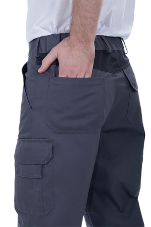 Брюки мужские GT от механических воздействий и ОПЗ, серый-т.серый