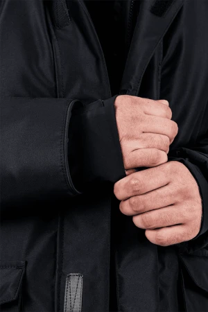 Куртка мужская iForm ORIGINAL от пониженных температур воздуха и ветра, механических воздействий и ОПЗ, черный