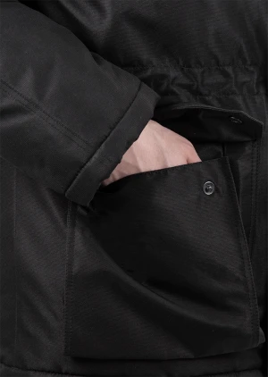 Куртка мужская ФОРПОСТ зимняя для защиты от пониженных температур механических воздействий и ОПЗ, черная Кур 209