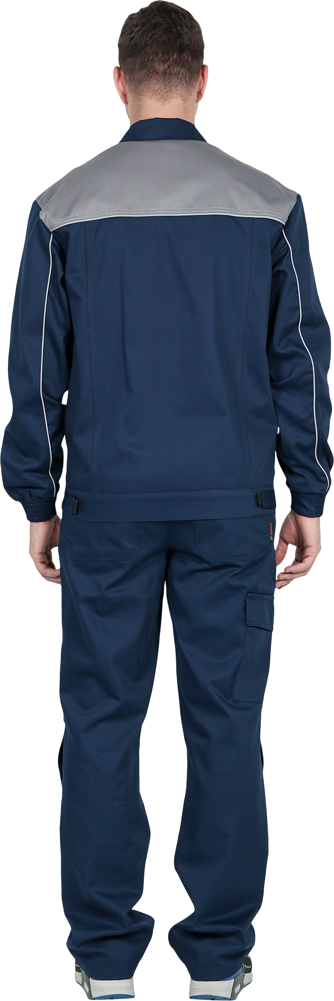 Костюм КОНФОРМ летний, т/синий-серый (Куртка+брюки) Кос 588