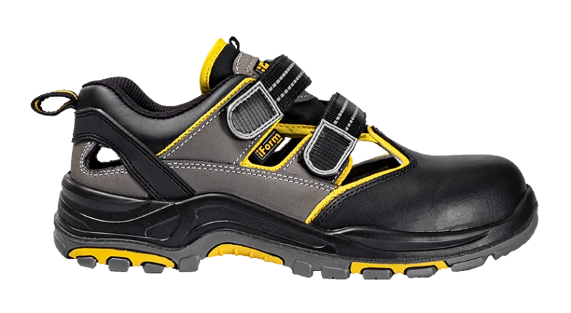 Полуботинки с перфорацией iForm® ORIGINAL (ОРИДЖИНАЛ) с КП и КС, кожаные ПУ/нитрил