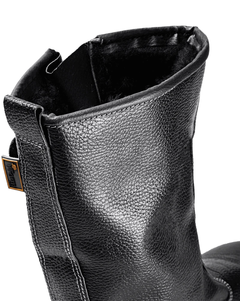 Сапоги TURBO с КП нат. мех, хромовые ПУ/нитрил (А-088 / Сап 088 / А - 111 КП )