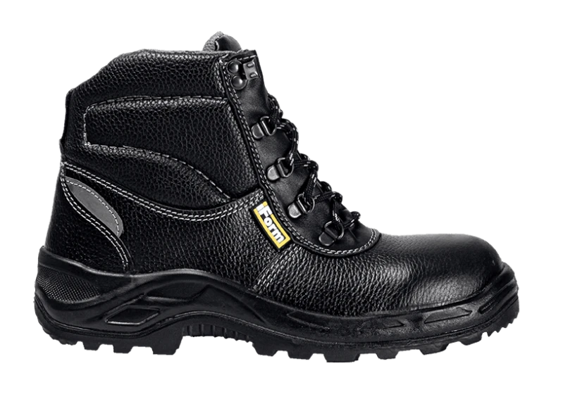 Ботинки TURBO с КП, хромовые ПУ/нитрил (Бот.113)