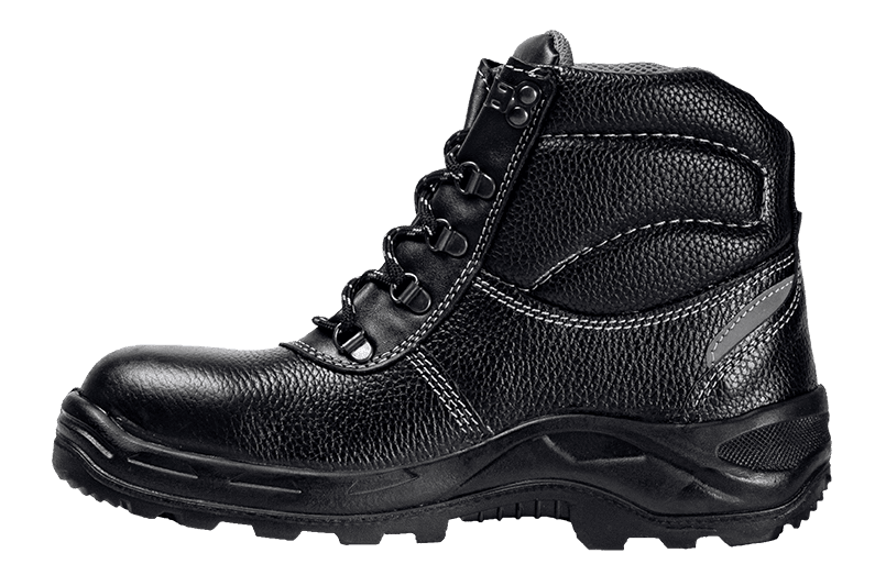 Ботинки TURBO с КП, хромовые ПУ/нитрил (Бот.113)