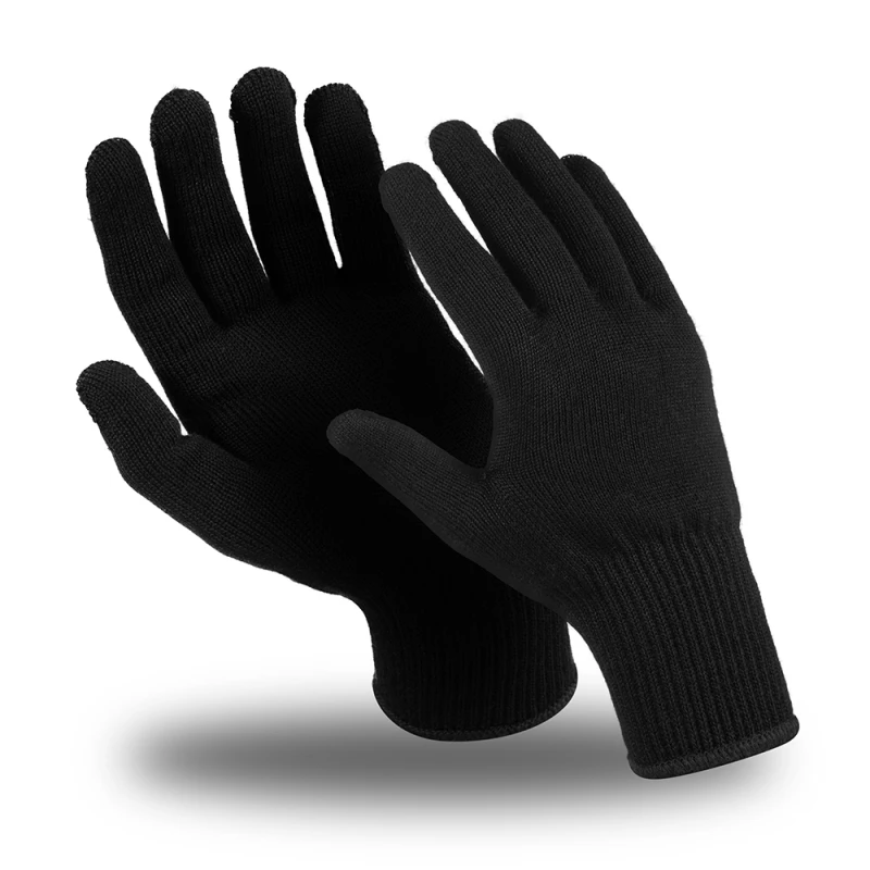 Перчатки ПЛАЗМА (TG-603), ОТ ЭЛЕКТРОДУГИ, Nomex, оверлок Kevlar®, цвет черный Пер 695
