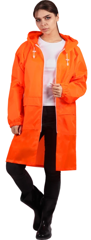 Плащ ТУРИСТ с маркировкой РД, оранжевый Плащ 532
